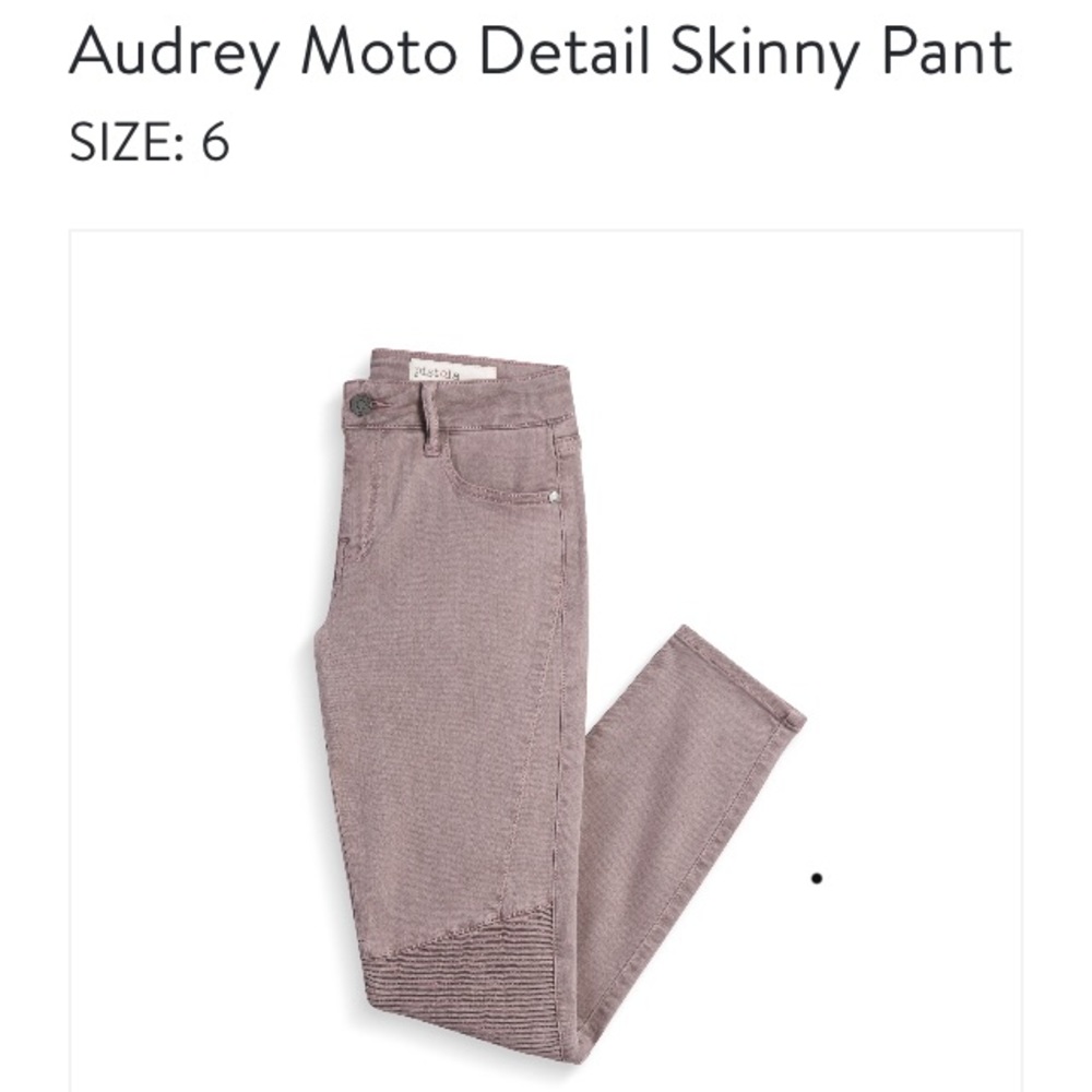 Pistola Audrey Moro Detail Pant Size 28/6